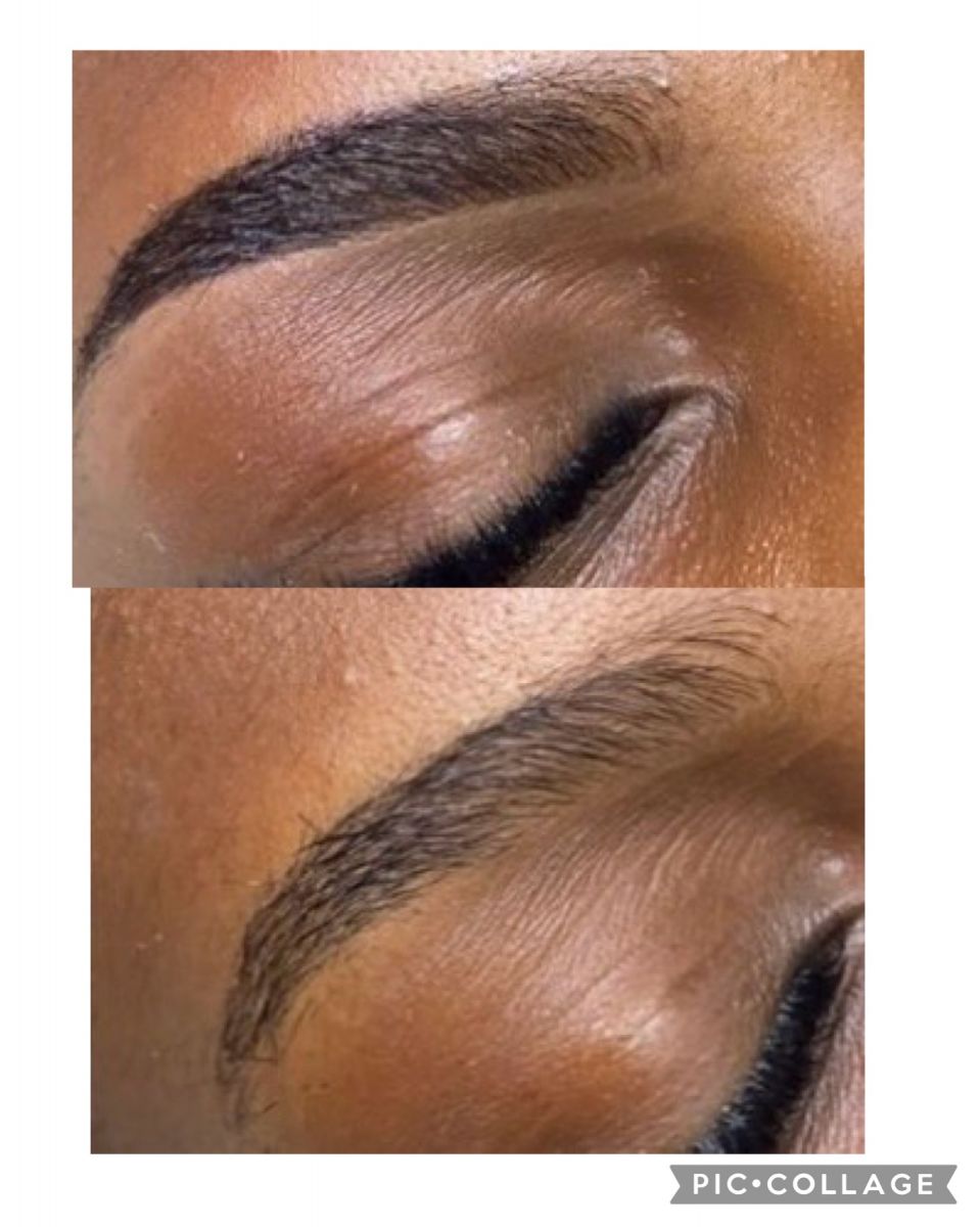 Brow Transformation Before and After