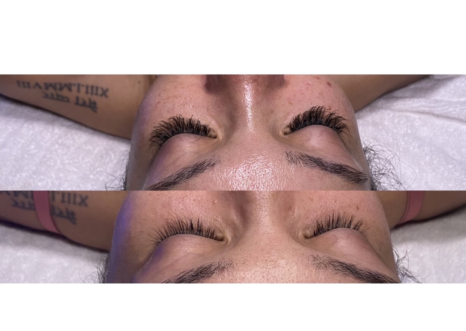 Classic Lash Extensions Before and After