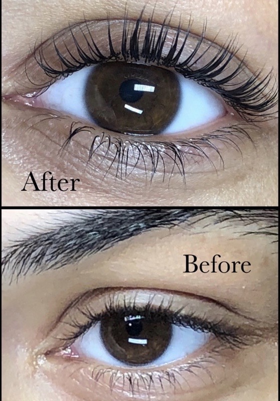 Classic Lash Extensions Before and After